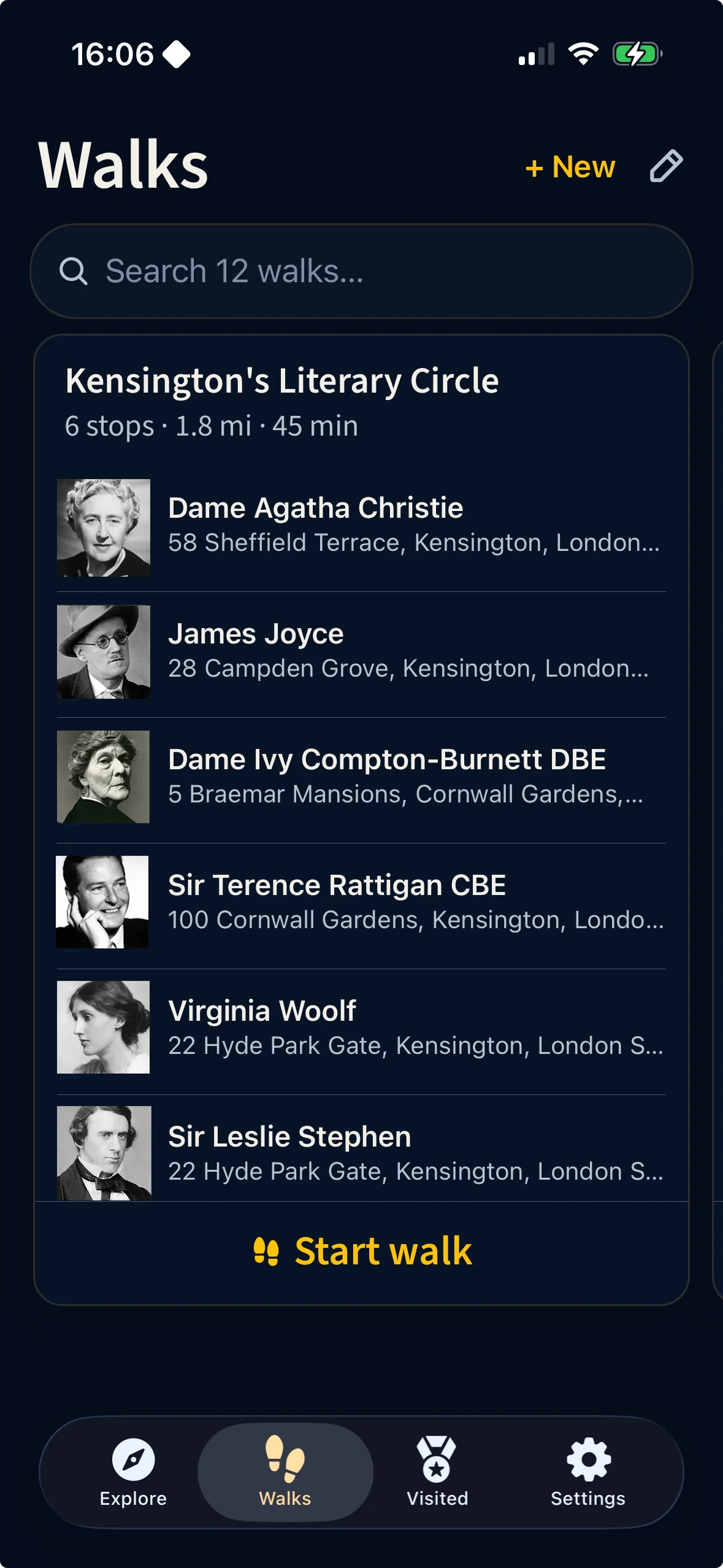 Kensington's Literary Circle: a six-stop writers walk starting at Agatha Christie's
